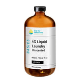 BASICS Liquid Laundry, 4X Concentrated, Unscented